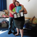 Lulu- Brudekjolen samt tre billeder i ramme