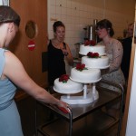 Kagen køres MEGET forsigtigt ind