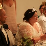 Rikke, Ulrik & Emma holder tale