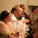 Rikke, Ulrik & Emma holder tale