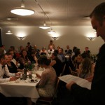 Rikke, Ulrik & Emma holder tale