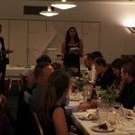 Rikke, Ulrik & Emma holder tale